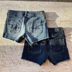 American Eagle Shortie Stretch Shorts